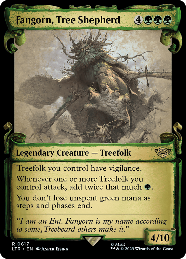 Fangorn, Tree Shepherd [The Lord of the Rings: Tales of Middle-Earth Showcase Scrolls] Foil