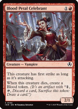 Blood Petal Celebrant Foil (144) - Innistrad Remastered