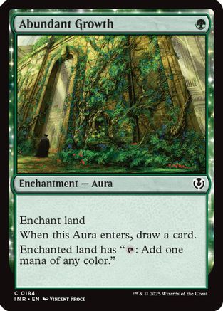 Abundant Growth (INR184) Foil - Innistrad Remastered | Silver Goblin