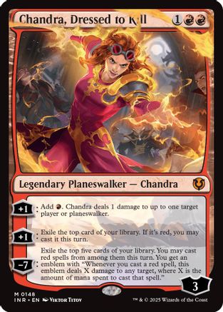 Chandra, Dressed to Kill (INR148) Foil - Innistrad Remastered | Silver Goblin