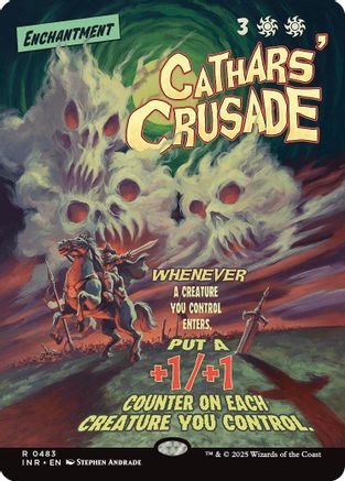 Cathars' Crusade (Showcase) (483) - Innistrad Remastered