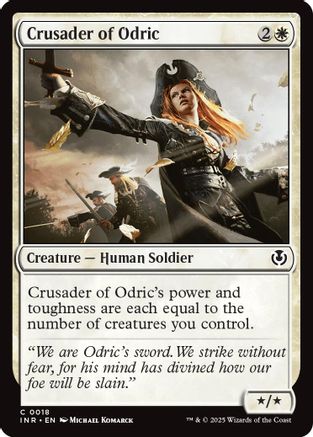 Crusader of Odric (INR018)  - Innistrad Remastered | Silver Goblin