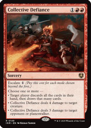 Collective Defiance (INR149)  - Innistrad Remastered | Silver Goblin