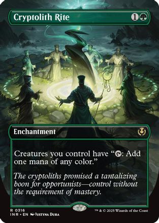 Cryptolith Rite (Borderless) Foil (316) - Innistrad Remastered | Silver Goblin