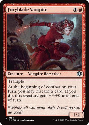 Furyblade Vampire Foil (155) - Innistrad Remastered | Silver Goblin