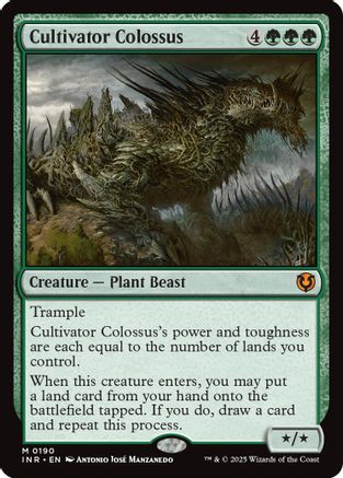 Cultivator Colossus (190) - Innistrad Remastered