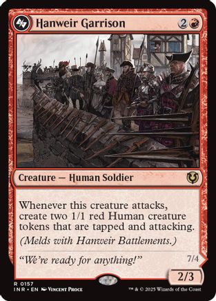 Hanweir Garrison Foil (157) - Innistrad Remastered