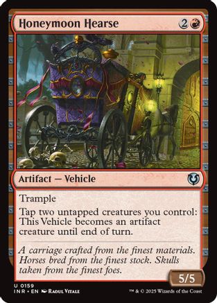 Honeymoon Hearse (INR159) Foil - Innistrad Remastered | Silver Goblin