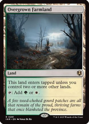 Overgrown Farmland (INR281)  - Innistrad Remastered | Silver Goblin