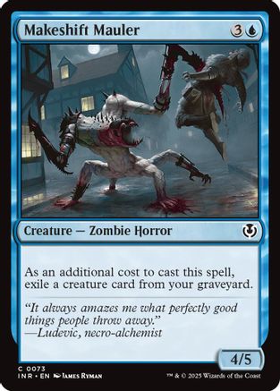 Makeshift Mauler (073) - Innistrad Remastered