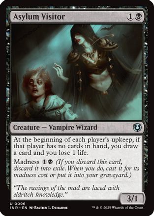 Asylum Visitor (INR096)  - Innistrad Remastered | Silver Goblin