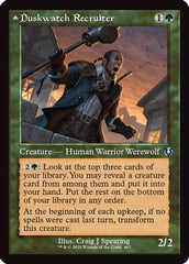 Duskwatch Recruiter // Krallenhorde Howler (Retro Frame) [Innistrad Remastered] | Silver Goblin