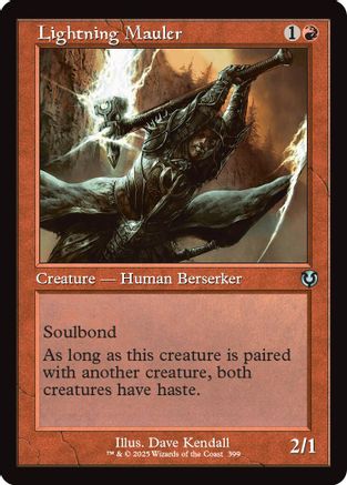 Lightning Mauler (Retro Frame) (399) - Innistrad Remastered | Silver Goblin