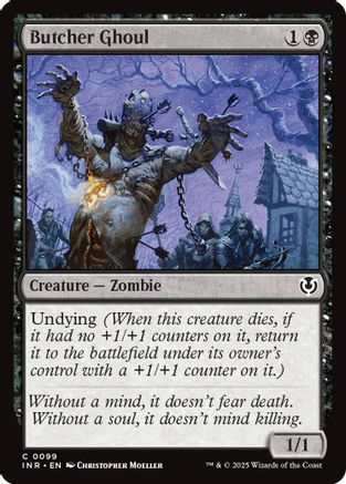 Butcher Ghoul Foil (099) - Innistrad Remastered | Silver Goblin