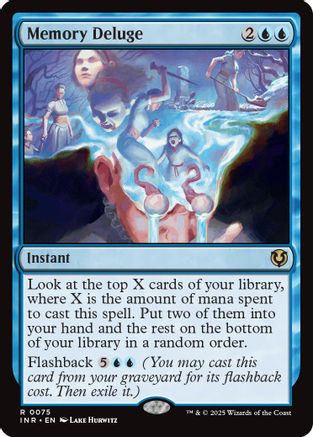 Memory Deluge Foil (075) - Innistrad Remastered | Silver Goblin