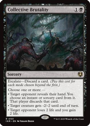 Collective Brutality (INR101)  - Innistrad Remastered | Silver Goblin