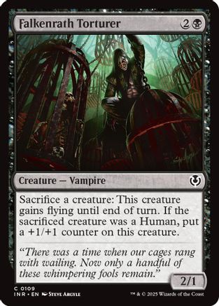 Falkenrath Torturer (INR109) Foil - Innistrad Remastered | Silver Goblin