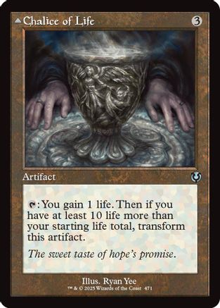 Chalice of Life (Retro Frame) Foil (471) - Innistrad Remastered