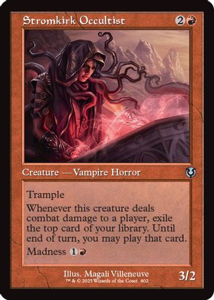 Stromkirk Occultist (Retro Frame) (402) - Innistrad Remastered