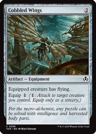 Cobbled Wings (INR258)  - Innistrad Remastered | Silver Goblin