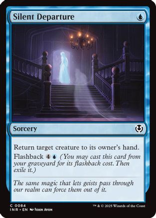 Silent Departure (INR084) Foil - Innistrad Remastered | Silver Goblin