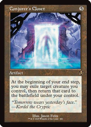 Conjurer's Closet (Retro Frame) (INR441)  - Innistrad Remastered | Silver Goblin