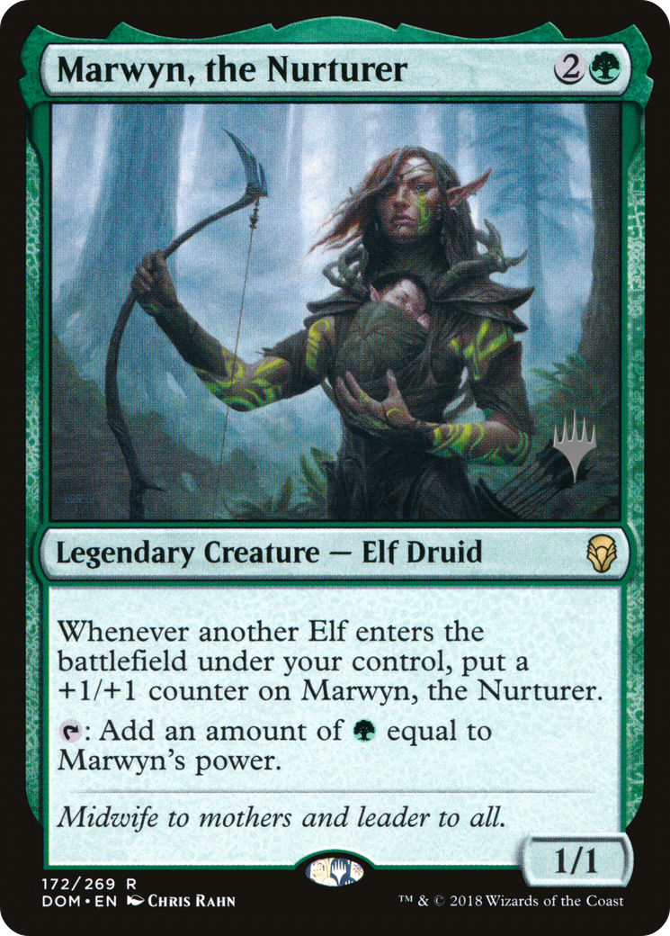 Marwyn, the Nurturer (Promo Pack) [Dominaria Promos] Foil
