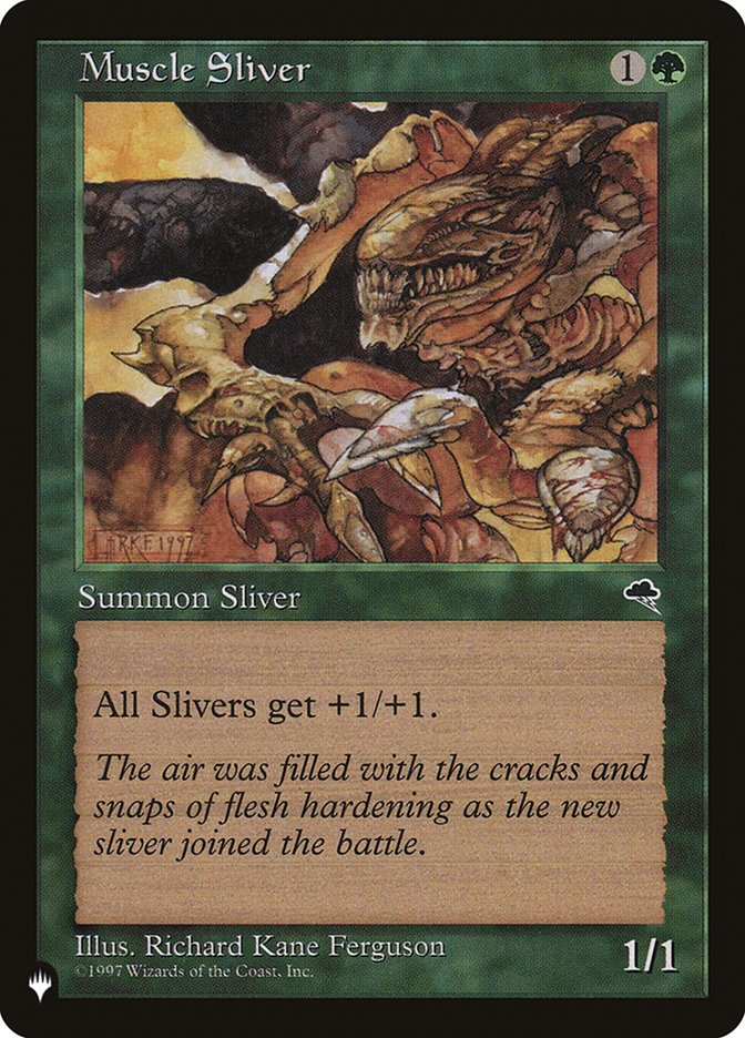 Muscle Sliver [The List] | Silver Goblin