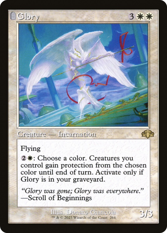 Glory (Retro) [Dominaria Remastered] Foil