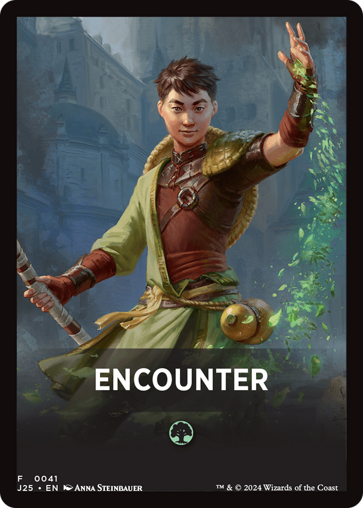 Encounter Theme Card [Foundations Jumpstart Front Cards] | Silver Goblin