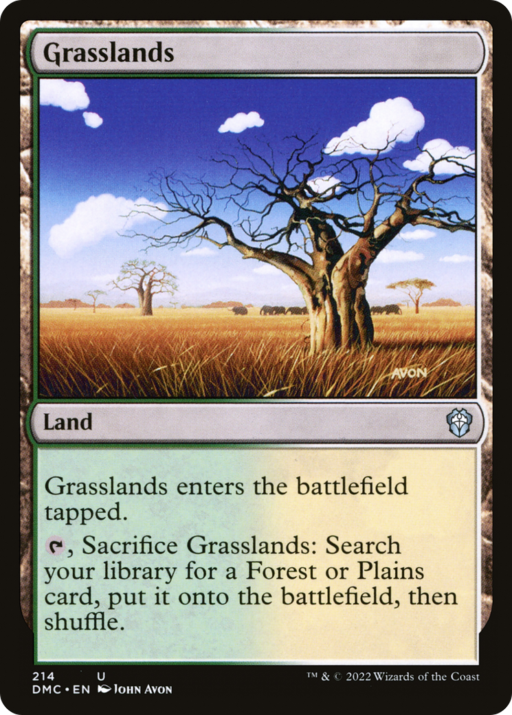 Grasslands [Dominaria United Commander] | Silver Goblin