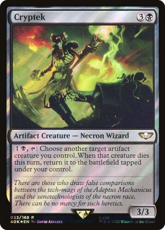 Cryptek (Surge Foil) [Warhammer 40,000]