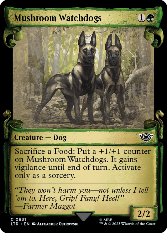 Mushroom Watchdogs [The Lord of the Rings: Tales of Middle-Earth Showcase Scrolls] Foil