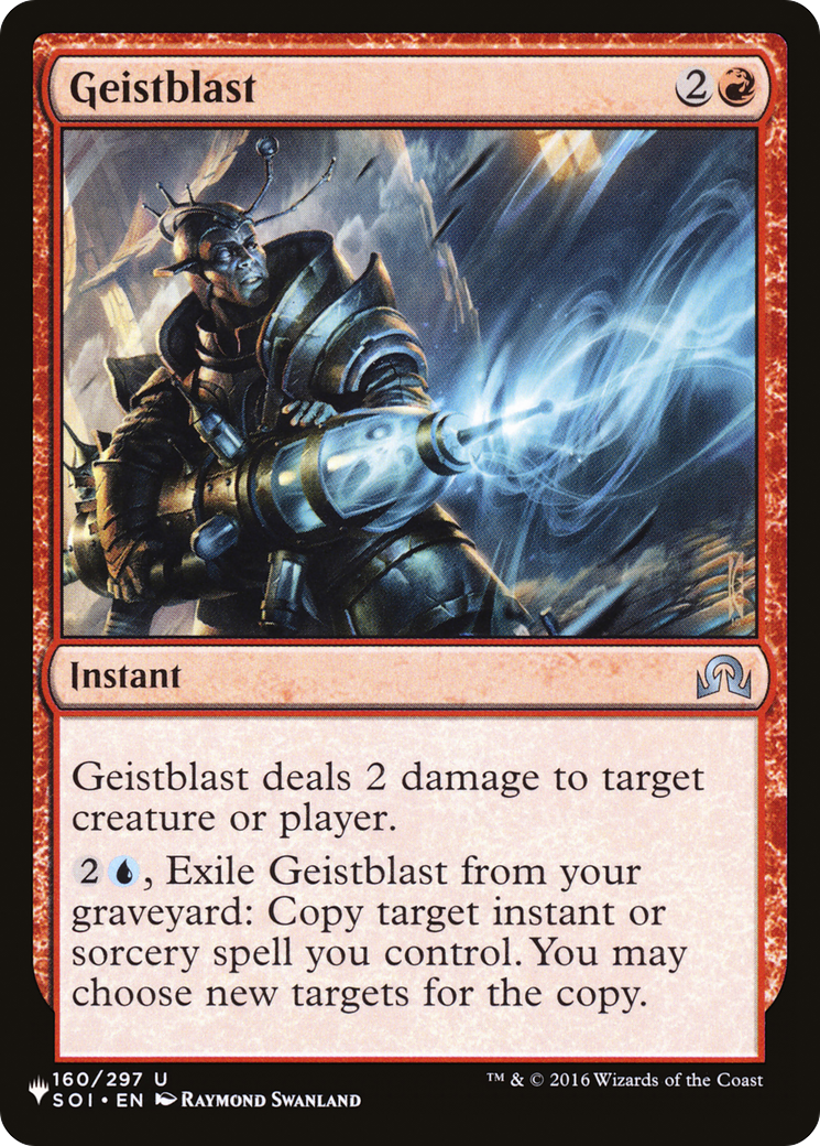 Geistblast [The List Reprints] | Silver Goblin