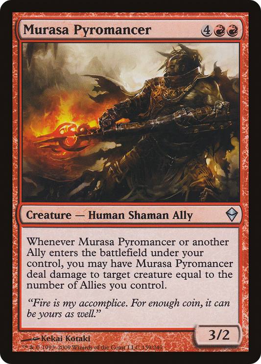 Murasa Pyromancer [Zendikar] Foil