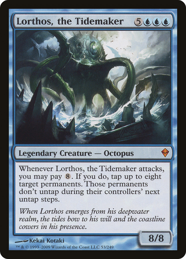 Lorthos, the Tidemaker [Zendikar] Foil