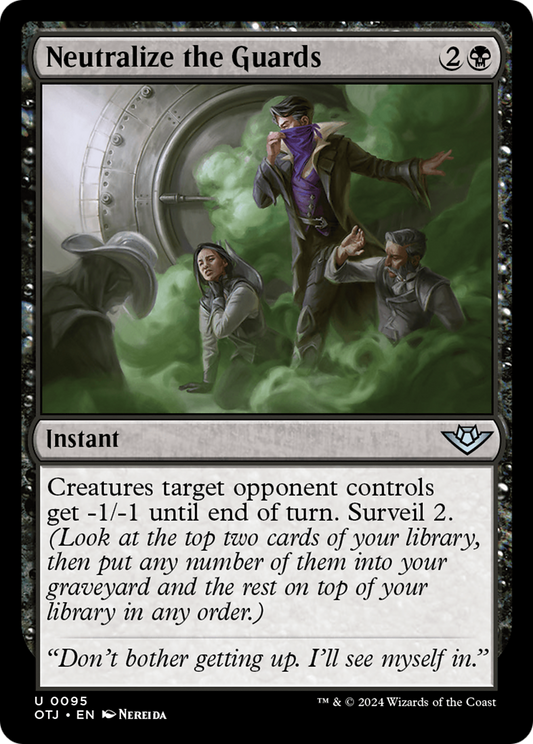 Neutralize the Guards [Outlaws of Thunder Junction] Foil