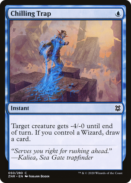 Chilling Trap [Zendikar Rising] Foil