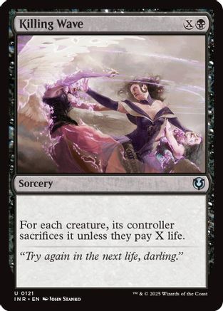 Killing Wave (INR121) Foil - Innistrad Remastered | Silver Goblin