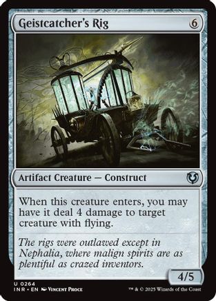 Geistcatcher's Rig (INR264) Foil - Innistrad Remastered | Silver Goblin