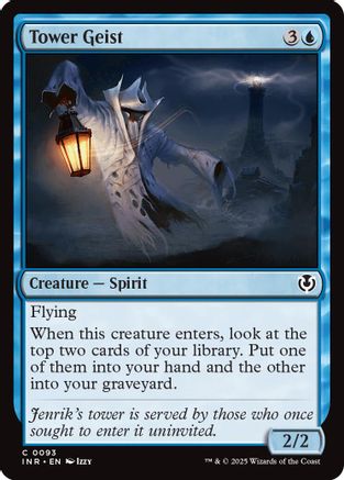 Tower Geist Foil (093) - Innistrad Remastered