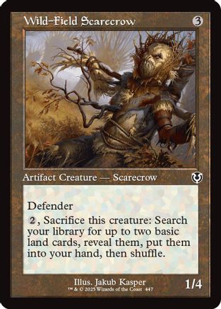 Wild-Field Scarecrow (Retro Frame) (INR447)  - Innistrad Remastered | Silver Goblin