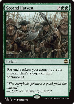 Second Harvest (INR213)  - Innistrad Remastered | Silver Goblin