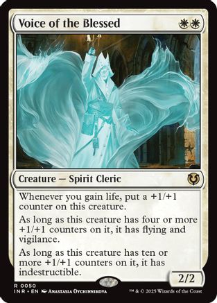 Voice of the Blessed Foil (050) - Innistrad Remastered | Silver Goblin