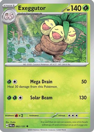 Exeggutor (2) - Prismatic Evolutions