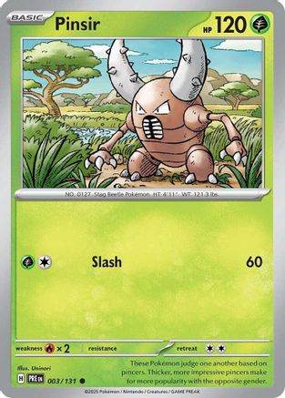 Pinsir (3) - Prismatic Evolutions