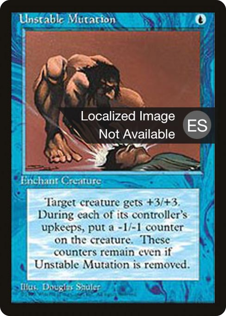 Unstable Mutation [Fourth Edition (Foreign Black Border)]