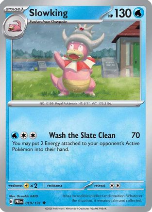 Slowking (19) Reverse Holofoil - Prismatic Evolutions