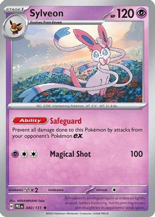 Sylveon (040/131) [Scarlet & Violet: Prismatic Evolutions] | Silver Goblin