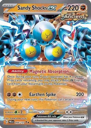 Sandy Shocks ex (56) Holofoil - Prismatic Evolutions